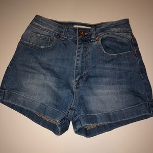 Pacsun Bullhead high waisted jean shorts